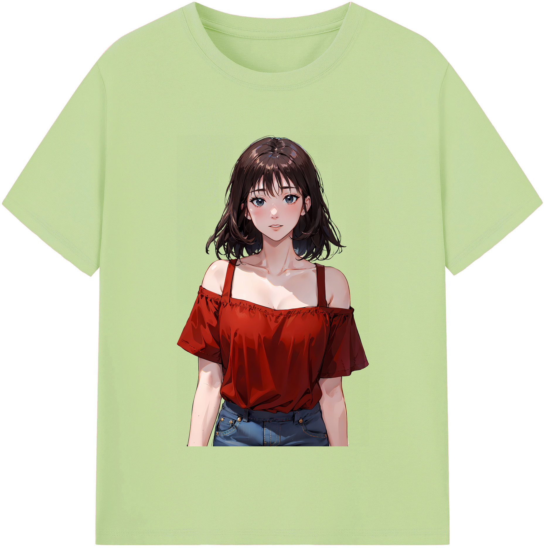 SLAM DUNK／スラムダンク 綿100％半袖Tシャツ（フロントプリント）